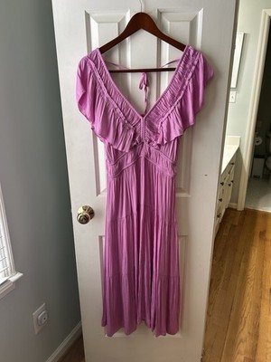 Joie V Neck Long Dress- Size M