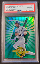 1997 Donruss Update POWER ALLEY Derek Jeter PSA 10 GEM MT! #'d/4000!! #24 of 24!