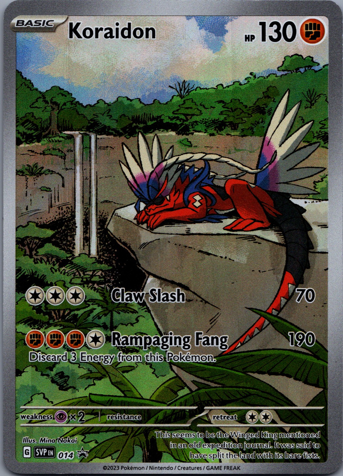 Koraidon 14/-- SV Black Star Promos Promo NM