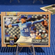 2026 Topps Gold Stephen Kolek #48 /2026 - Kansas City Royals