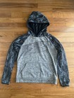 Boys UNDER ARMOUR Gray Hooded Sweatshirt Hoodie Size Youth Large