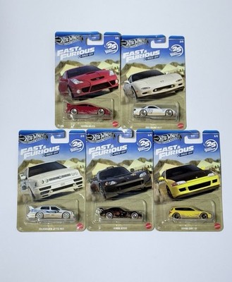 Hot Wheels Fast & Furious Race-Off 2026 Full Set  Toyota Celica RX-7 Civic S2000