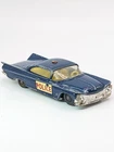 Husky Models Corgi Buick Electra Police Car LIGHT blue original vintage diecast