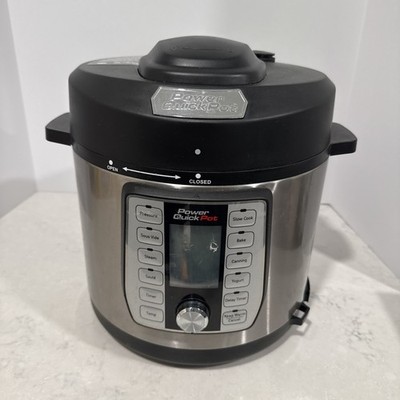 Power Quick Pot 6 Qt 8-in-1 Electric Pressure Cooker Multi-Cooker Model Y6D-36