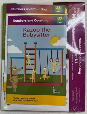 Hooked On Math  Numbers & Counting Step 4 & 5 Workbook With Stickers
