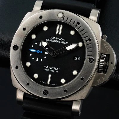 Panerai Luminor Submersible 1950 3 Days Auto 47mm Black Dial PAM01305 Complete