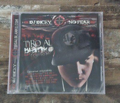 Dj Dicky - Tiro Al Blanko (CD, 2008) Reggaeton Front Of Case Cracked Brand New 
