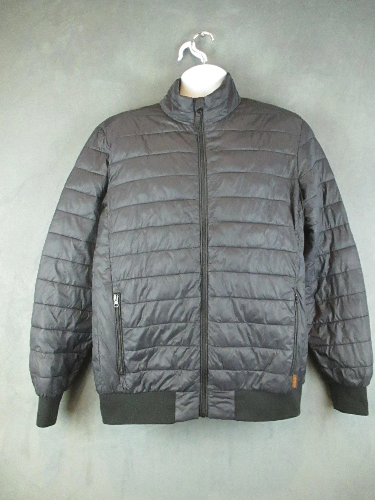 Rumford Jacket Mens Extra Large Black Thermore OVS Quilted Insulated Puffer