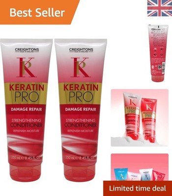 Pro Keratin Strength & Repair Conditioner 250ml - 2er Pack für seidiges Haar