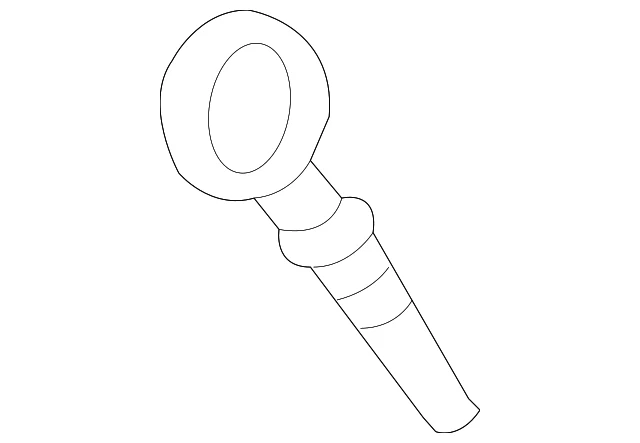 Varilla de medición de aceite de motor original GM 12575957 Foto 2 de 3