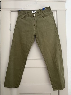 YMC Canvas Chino Pants - Olive Men's Size 32 Straight Leg Cotton