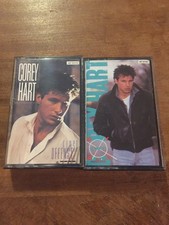 Corey Hart 2 Cassette lot First Offense Boy in The Box