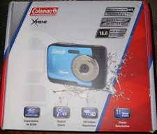 Coleman C20WP 18.0 MP Xtreme HD Waterproof Blue Compact Digital Camera Tested