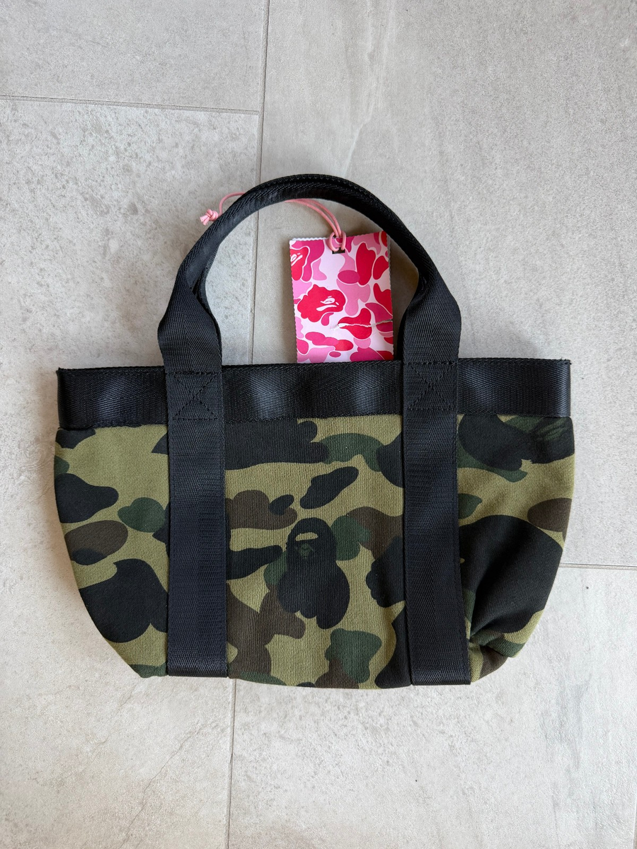 Bape 1st Camo Sweat Mini Tote Bag - Green - NEW | eBay