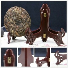 Wooden Easel Mahogany Finish Display Stand Picture Plate Holder Ornaments