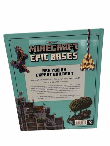 Minecraft Epic Bases 12 Book Mind-blowing builds to spark your imagination H/C - Foto 12 di 14
