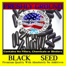  BLACK CUMIN SEED Nigella Sativa  Fresh Ground Nutrients V Capsules