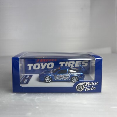 1/64 MT Nissan Silvia S13 Drift Car TOYO Tires Blue | eBay