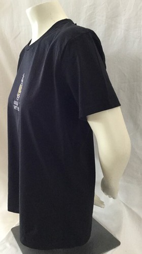 Kate Lord Damen schwarzes Kurzarm T-Shirt mit "Golf is My Bag" Design - Größe M - Bild 4 von 6