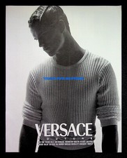 Versace Sweater 1995 Clothing Trade Print Magazine Ad Poster ADVERT