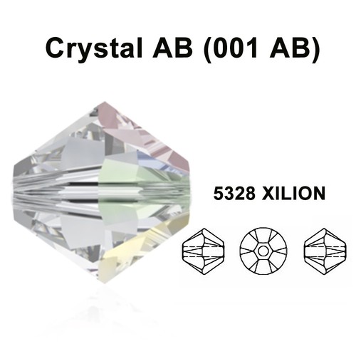 Austrian Crystal 5328 XILION Bicone Beads Jewelry Making *U Pick Size & Colors* - Picture 14 of 69