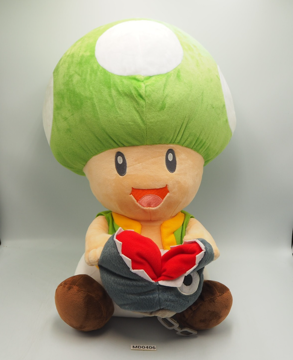 MD0406 Kinopio Kun Toad Super Mario Bros SEGA Plush Large 17