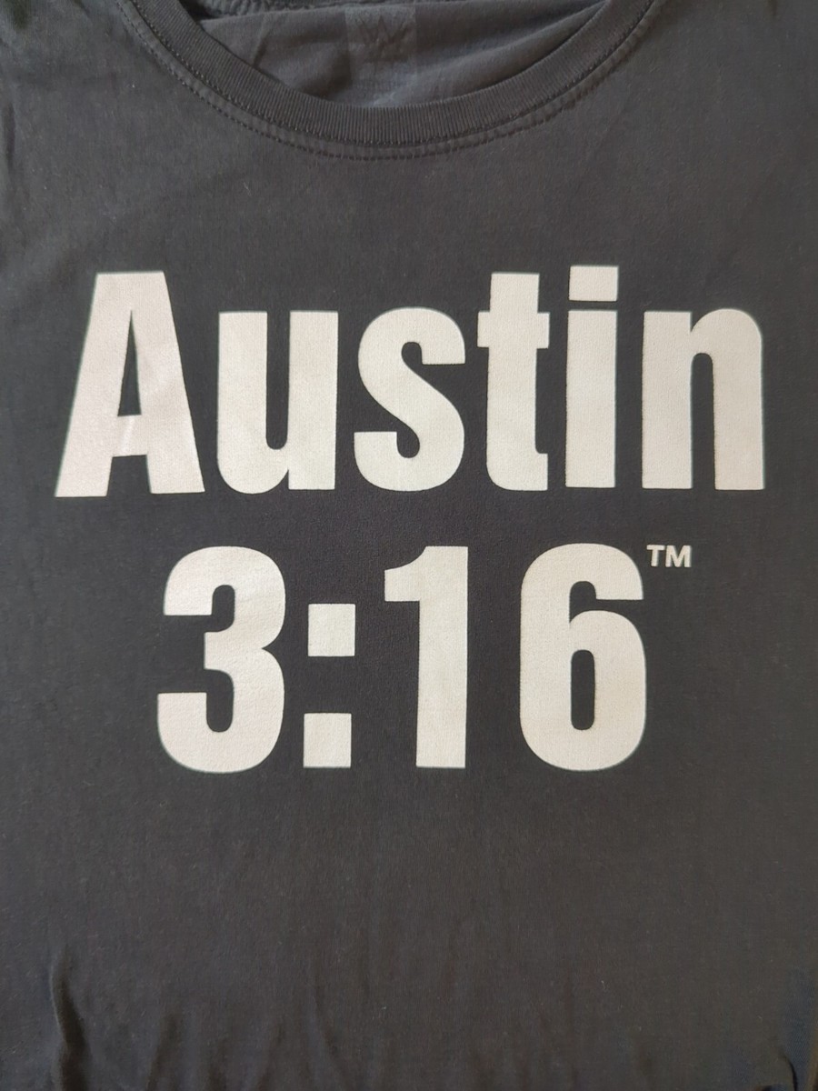 【未着用品】WWE STONE AUSTIN 3:16 Tシャツ Rare Vintage 90s Austin 3:16 Stone Cold WWF Wreslting T
