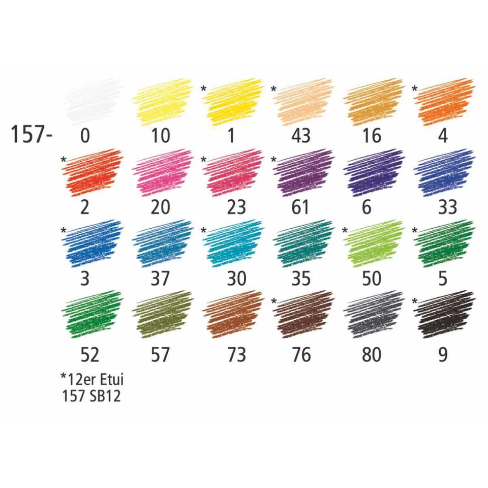 STAEDTLER Farbstift ergosoft 157 C12 12 Stück - Bild 3 von 4