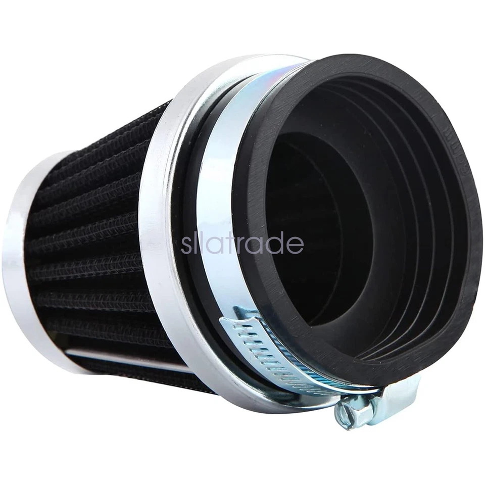 Cápsula de filtro de aire pequeña negra (54 mm) 4 piezas para Suzuki GS850G 1979-1982 1983 Foto 3 de 4