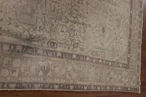 Distressed Wool traditioneller halbantiker Teppich 6x10 handgeknüpft für Wohnzimmer - Bild 14 von 21