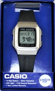 NEW Casio Illuminator Digital Watch (F201WAM-7ATC) BNIB Water Resistant  889232242842 | eBay