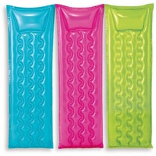 NEW Inflatable Pool Float Mat Bed 72" x 27" Relax-A-Mat Lounge Pool Raft Intex
