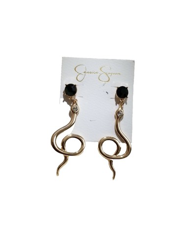 Jessica Simpson Rose Gold Watch / Necklace & Earrings Set Jessica Simpson Rose Gold Tone 2 Piece Crystal Bracelet and  main image 3