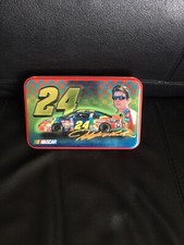 JEFF GORDON 1999 COLLECTOR TIN WITH 2 SETS OF PLAYING CARDS{JG MOTORSPORTS}