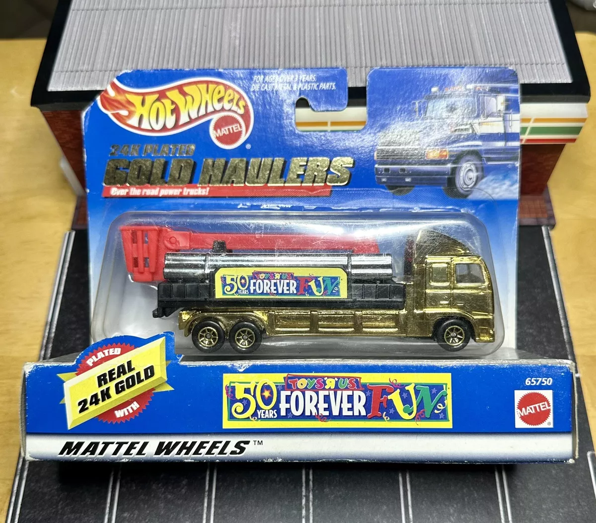 Hot wheels 24k plated gold haulers hotsell