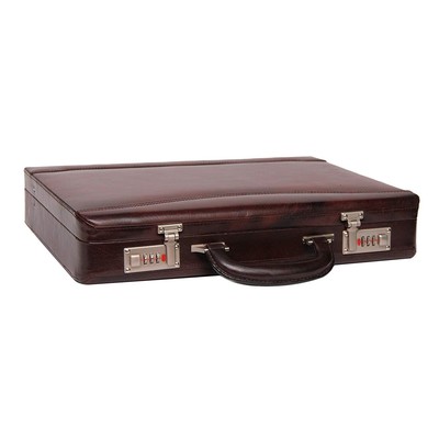 Da leather villa Leather Briefcase For Men Office Use Business Briefcase Attache