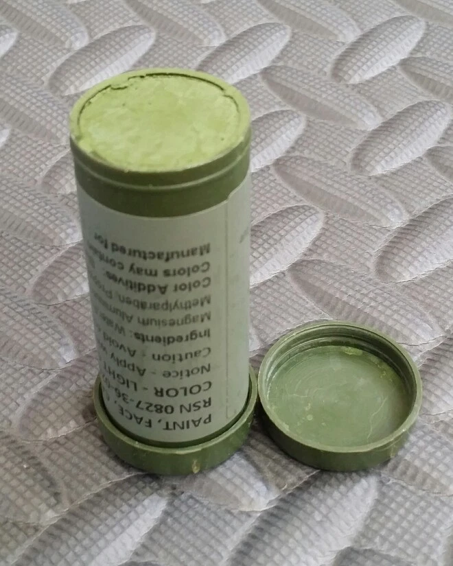 Camouflage Face Paint - Light Green & Loam - US Military / NATO / Army / USMC - Image 2 of 3