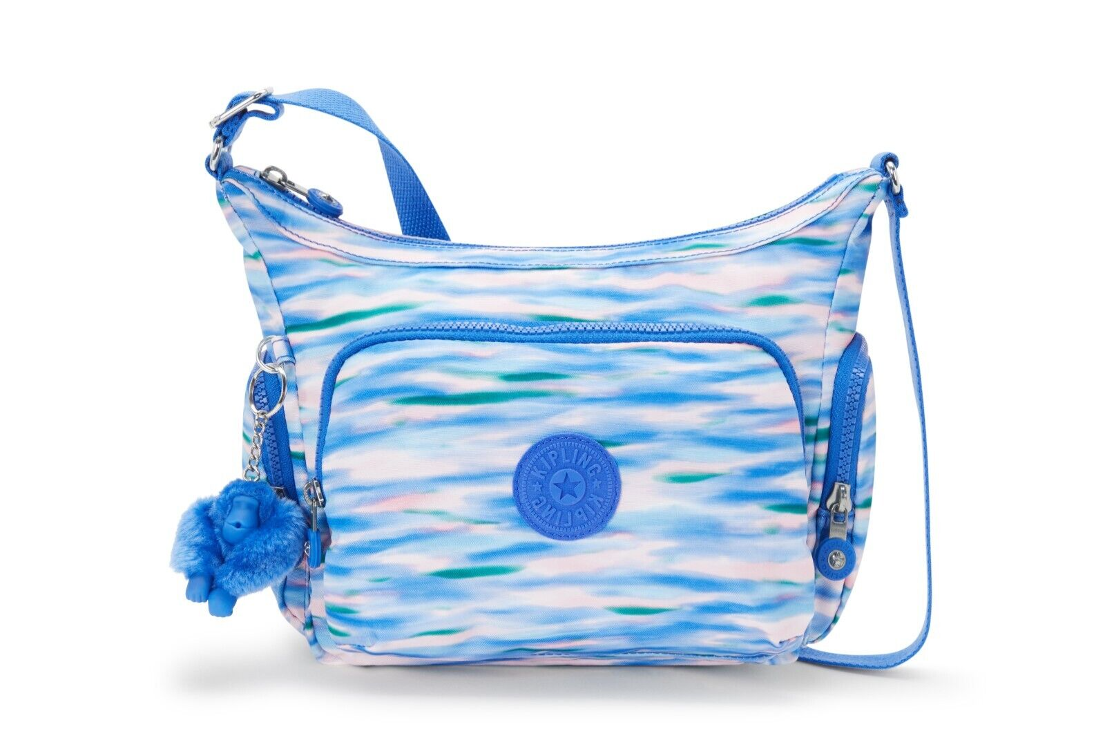 Kipling GABB S Medium Crossbody Bag - Diluted Blue RRP £88