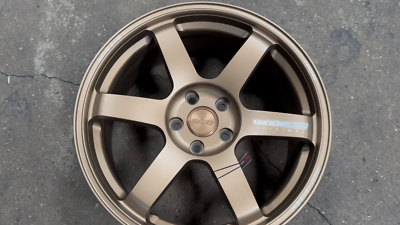 New 18x8.5J NK TE37 Flow Formed BRONZE (4 Wheel) 5x100 Toyota GT86