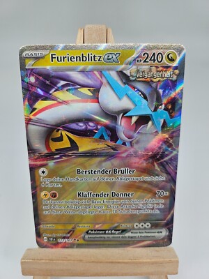Pokemon Karte Furienblitz EX 123/162 Gewalten der Zeit Near Mint | Deutsch
