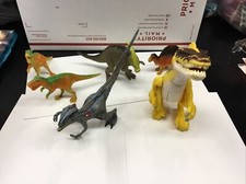 Jurassic Park 3 III Re-Ak A-Tak Pack Raptor Velociraptor Figure Toy & More