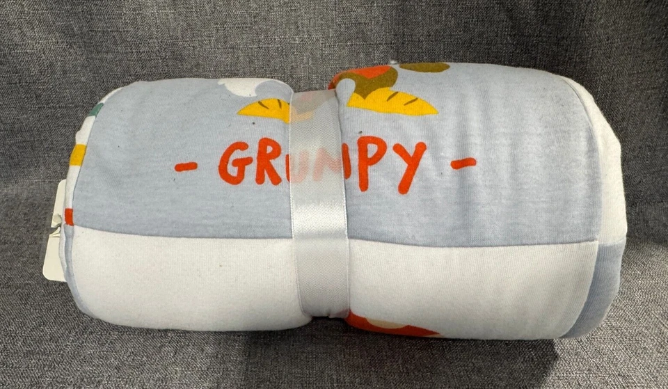 Manta de bebé acolchada Sherpa Blancanieves y los siete enanitos Disney Foto 2 de 3