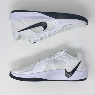 Nike Sabrina 2 Panda Swoosh White Sneakers, Size 9.5 / 8M