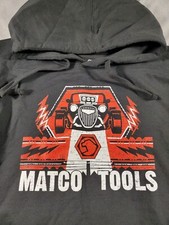 NWOT MATCO TOOLS Hoodie Pullover Sweatshirt Long Sleeve Hot Rod Logo Men's 2XL