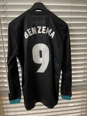 Real Madrid Player Issue adizero Benzema France Shirt Jersey | eBay