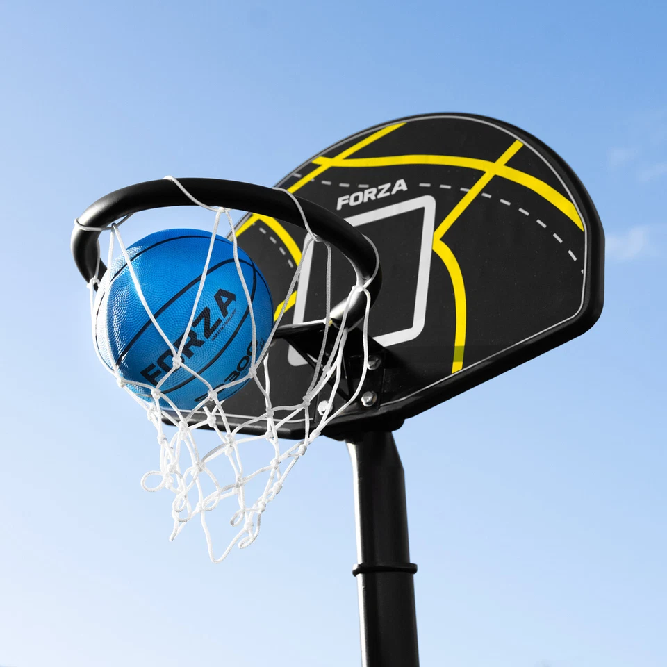 FORZA Mini Tablero y aro de baloncesto [JS165] - ALTURA AJUSTABLE - 1,25 m–1,7m - Imagen 4 de 4