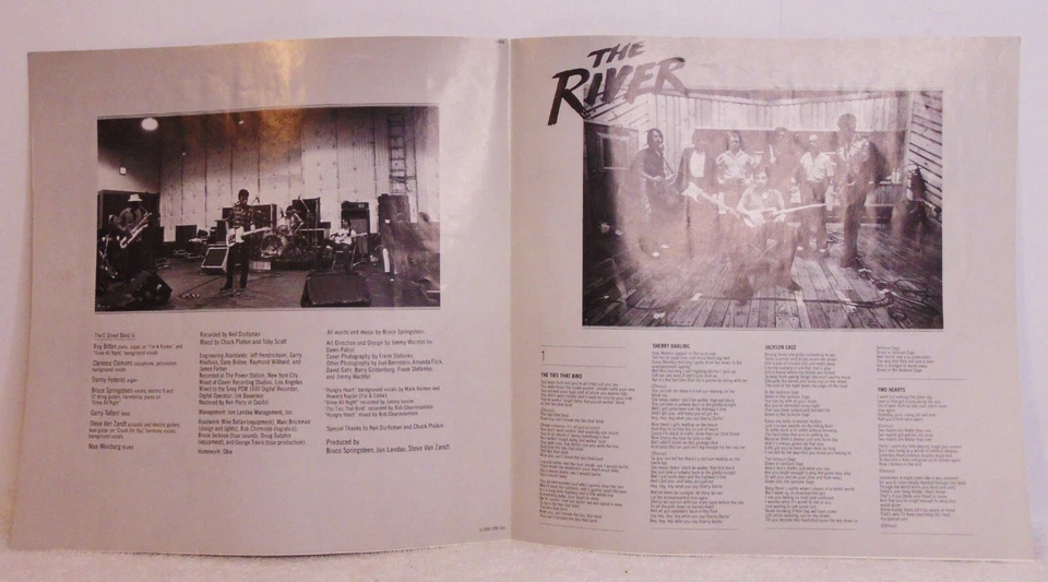 Bruce Springsteen - The River - 1980 Columbia PC2 36854 2x Rock Vinyl LP VG+ - Image 4 of 4