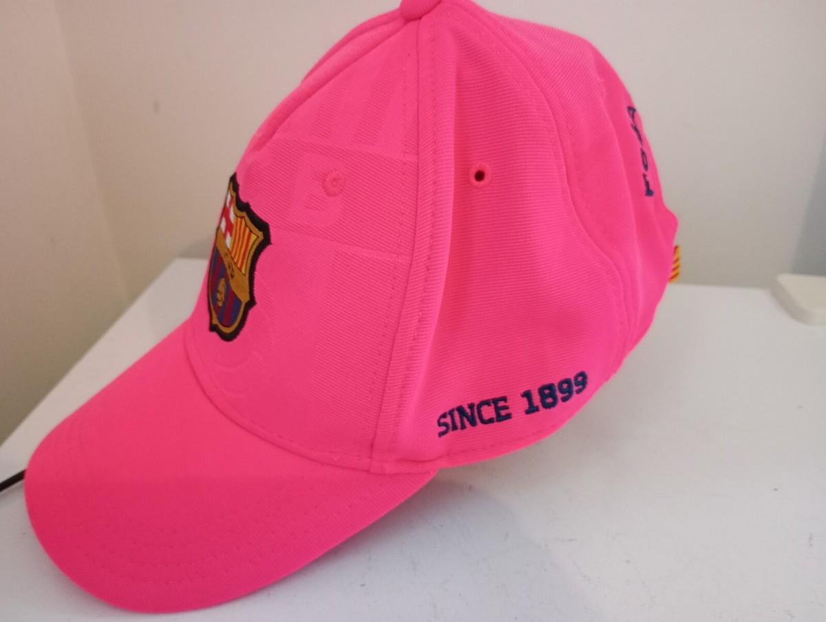 Fc Barcelona Cappello Rosa Fluo Visiera Prezzo Cappello Barcellona