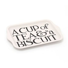 Emma Bridgewater Black Toast & Marmalade Small Tin Tea Tray 24cm