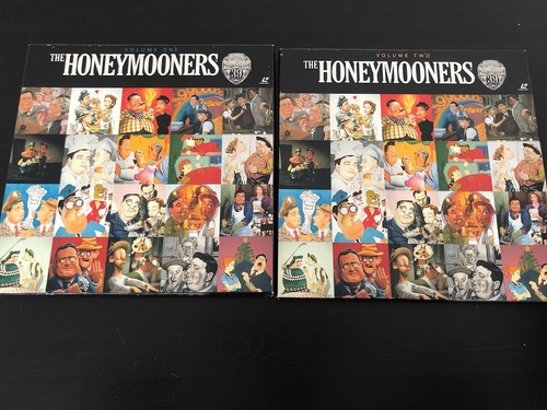 THE HONEYMOONERS - VOLUME 1 + 2/ 5-Laserdisc LD BOXED SET EXCELLENT VERY RARE 2